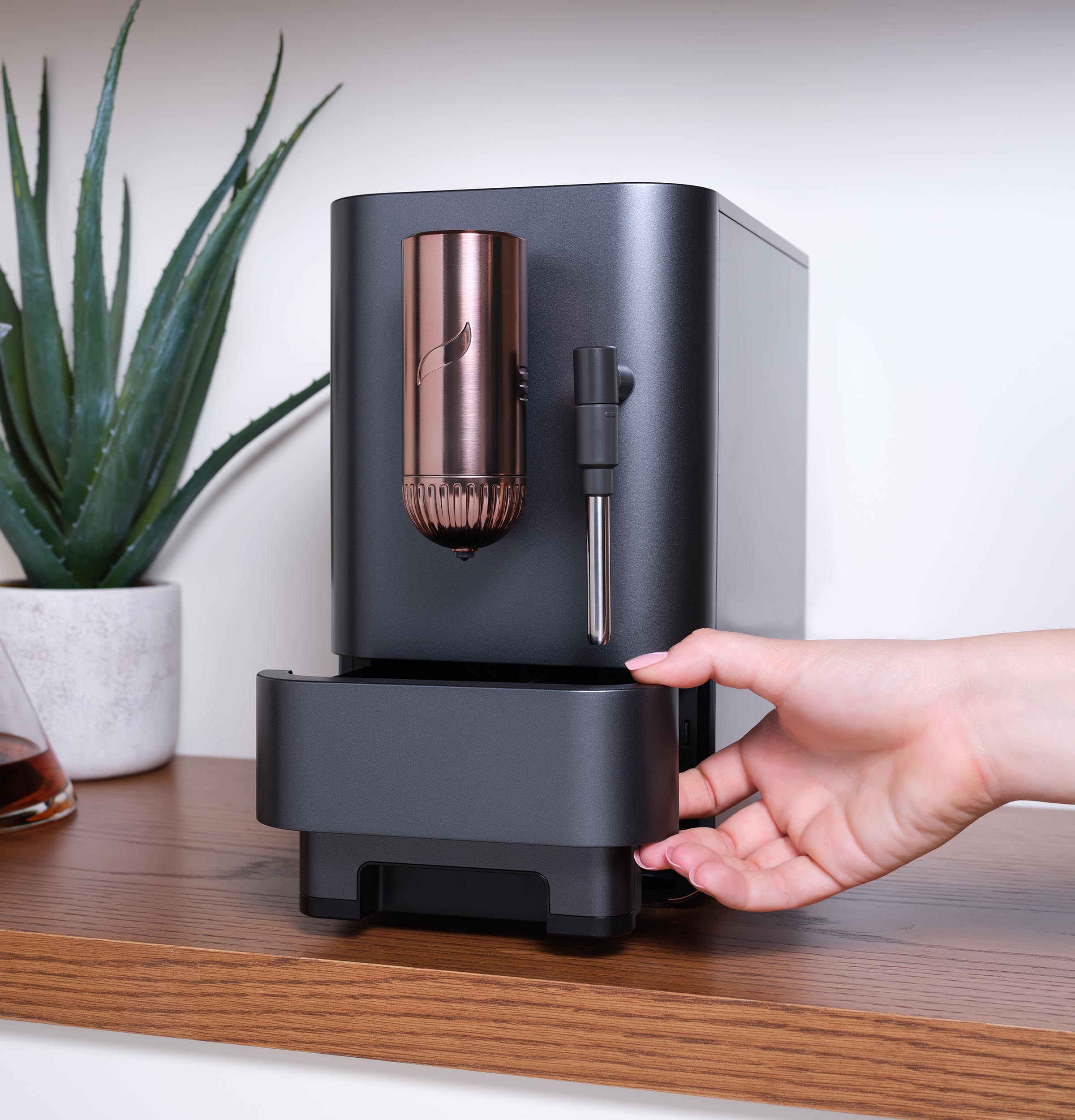 CAFÉ™ AFFETTO Automatic Espresso Machine + Frother C7CEBBS3RD3