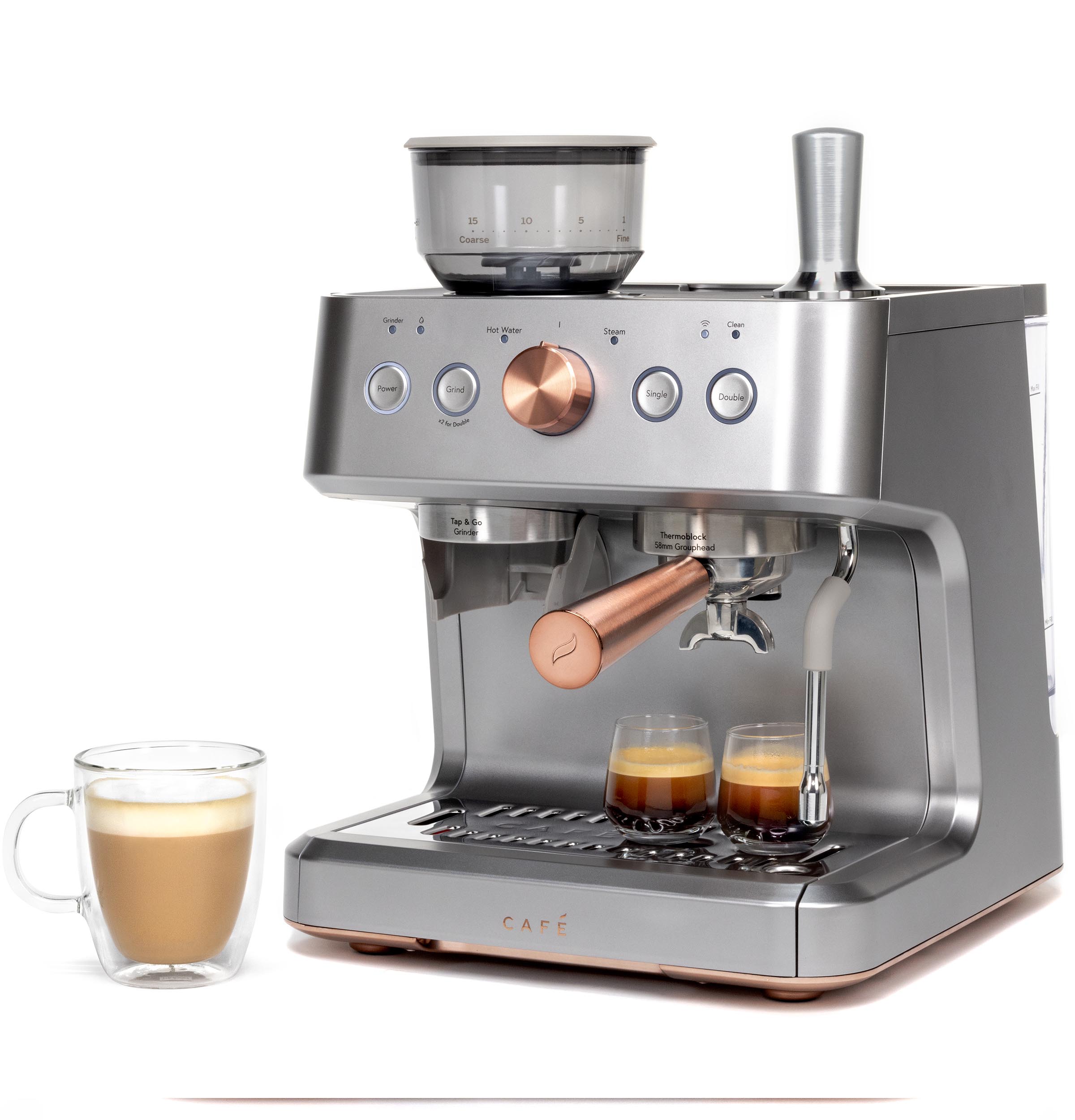 Bellissimo Semi Automatic Espresso Machine + Frother C7CESAS2RS3
