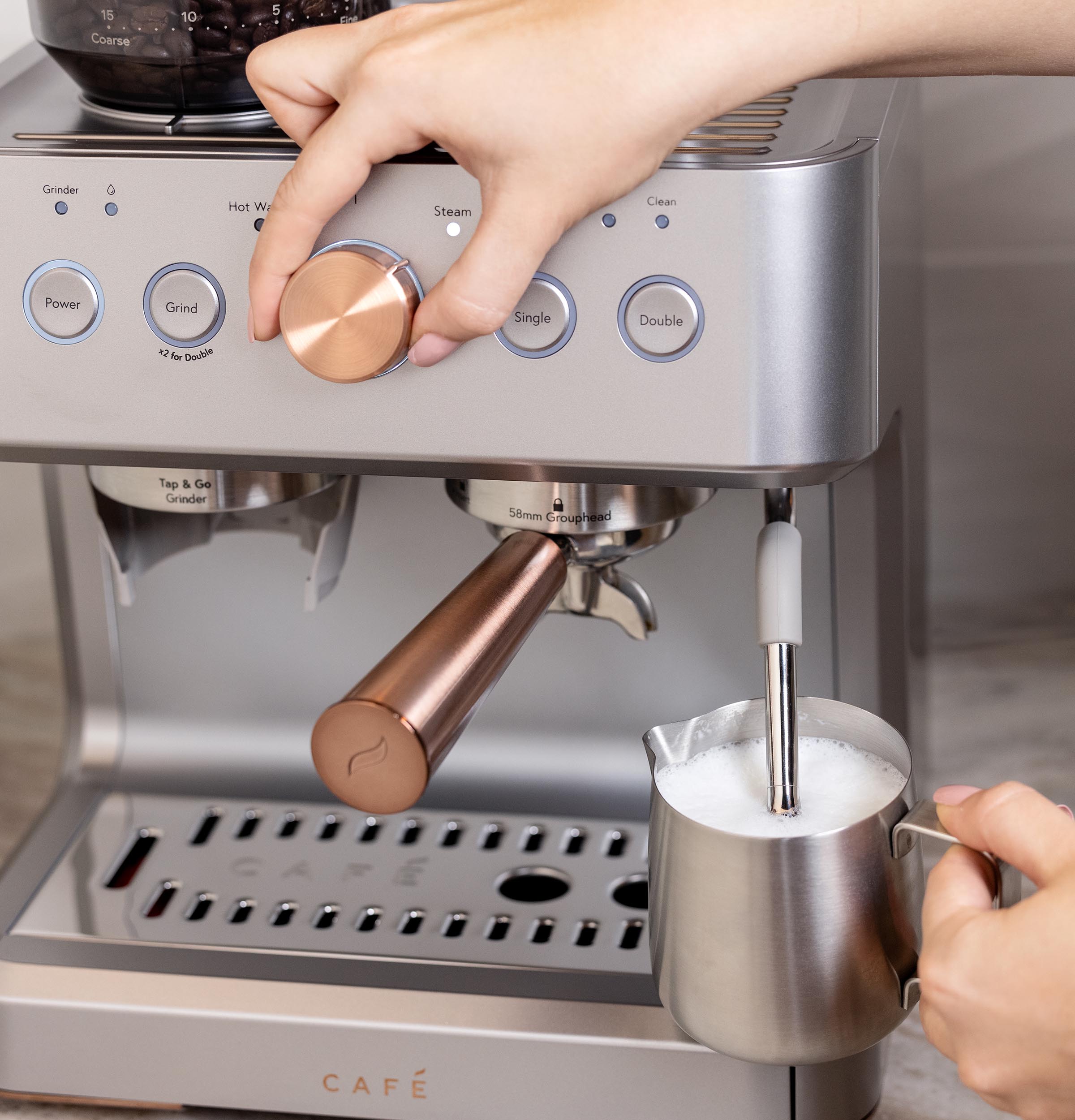 Bellissimo Semi Automatic Espresso Machine + Frother C7CESAS2RS3