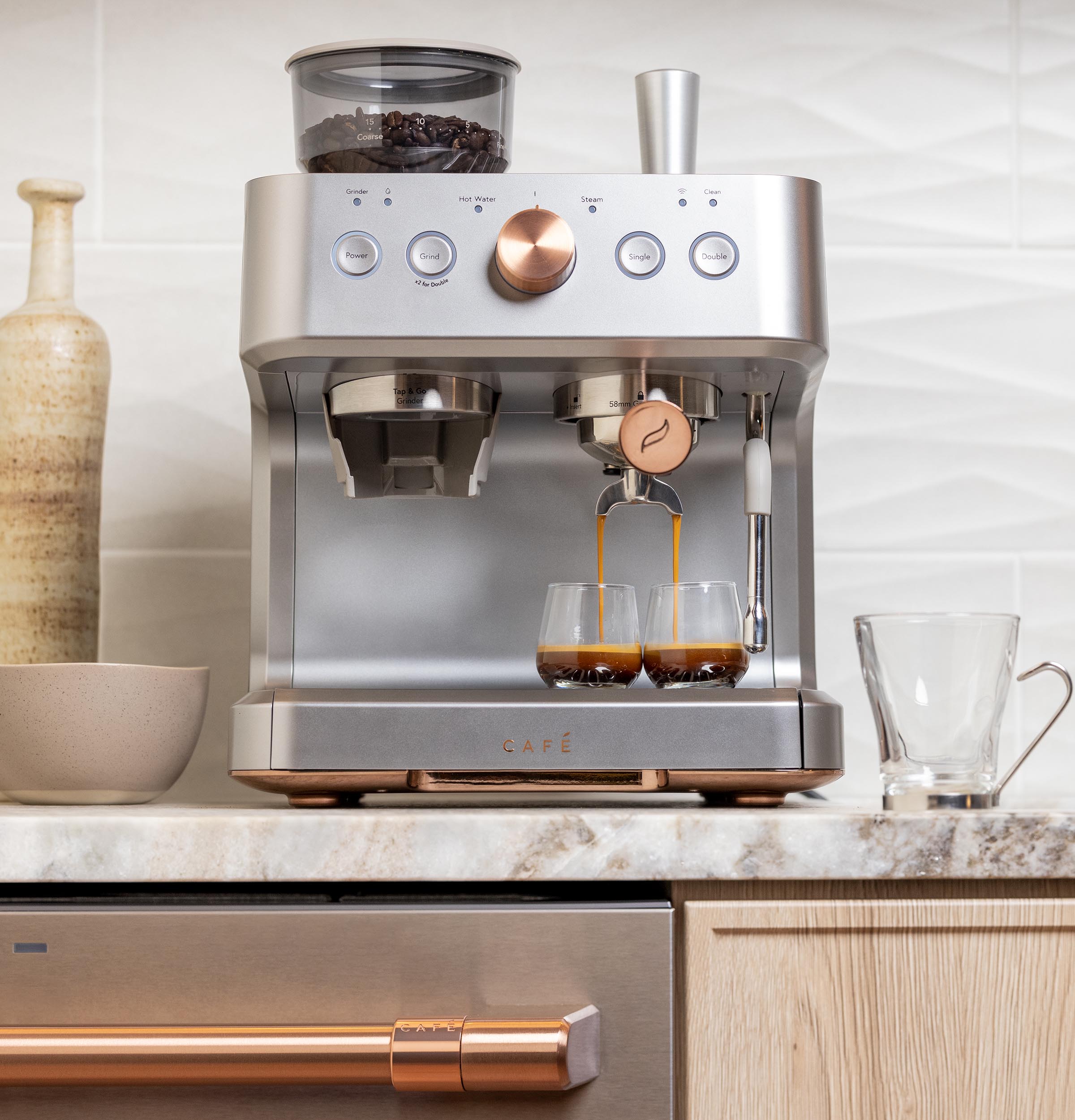 Bellissimo Semi Automatic Espresso Machine + Frother C7CESAS2RS3