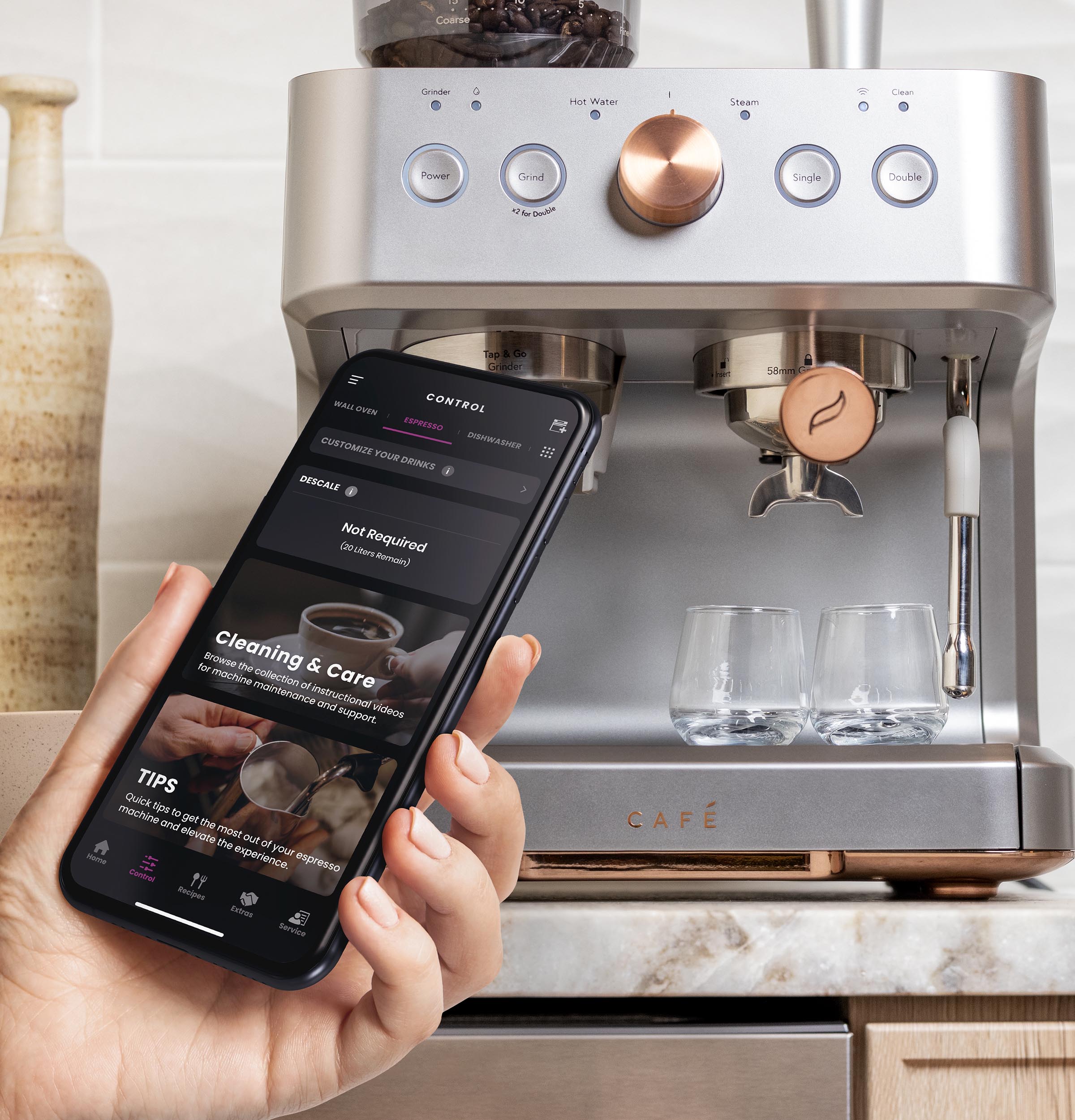 Bellissimo Semi Automatic Espresso Machine + Frother C7CESAS2RS3