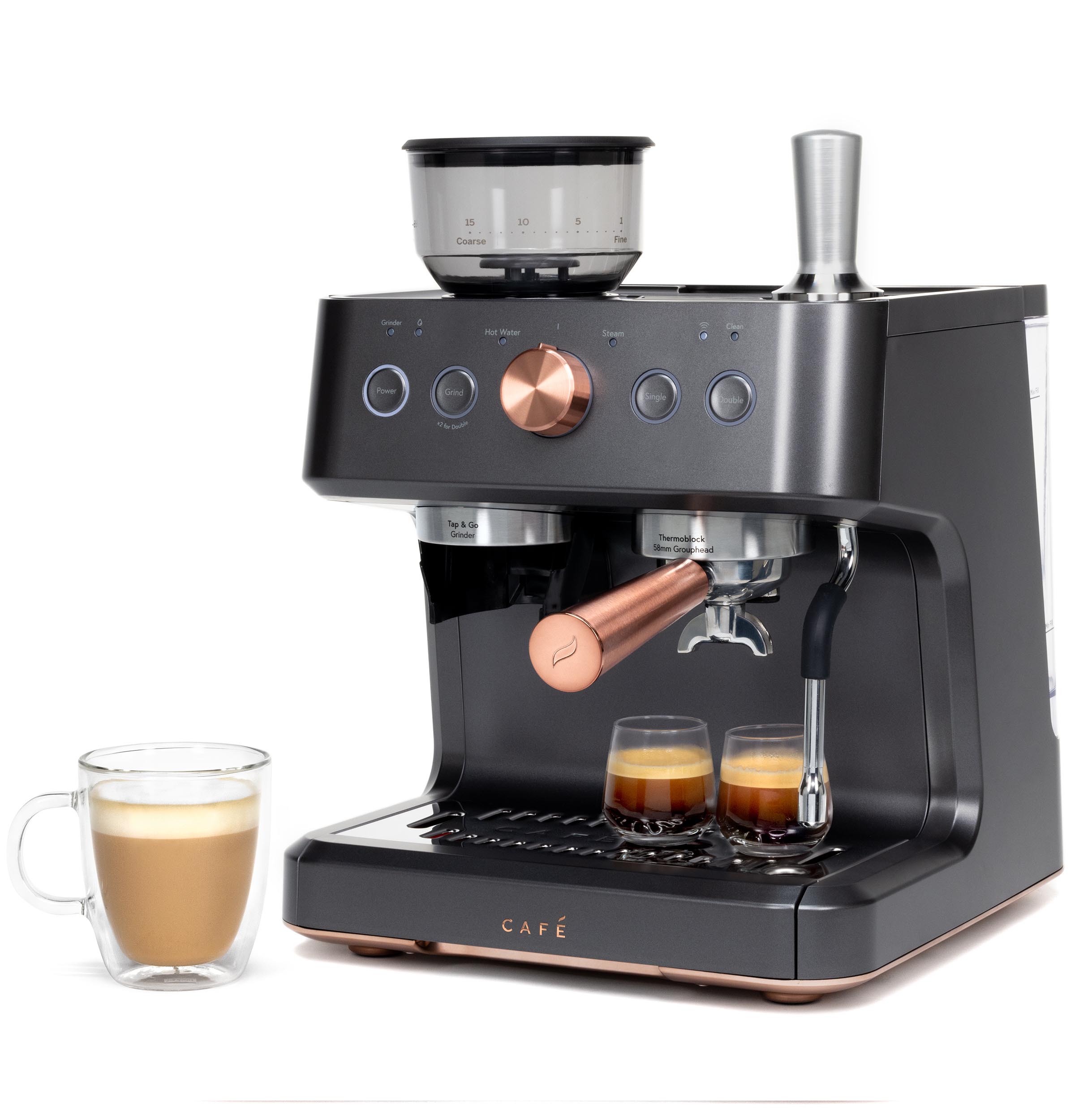 Bellissimo Semi Automatic Espresso Machine + Frother C7CESAS3RD3