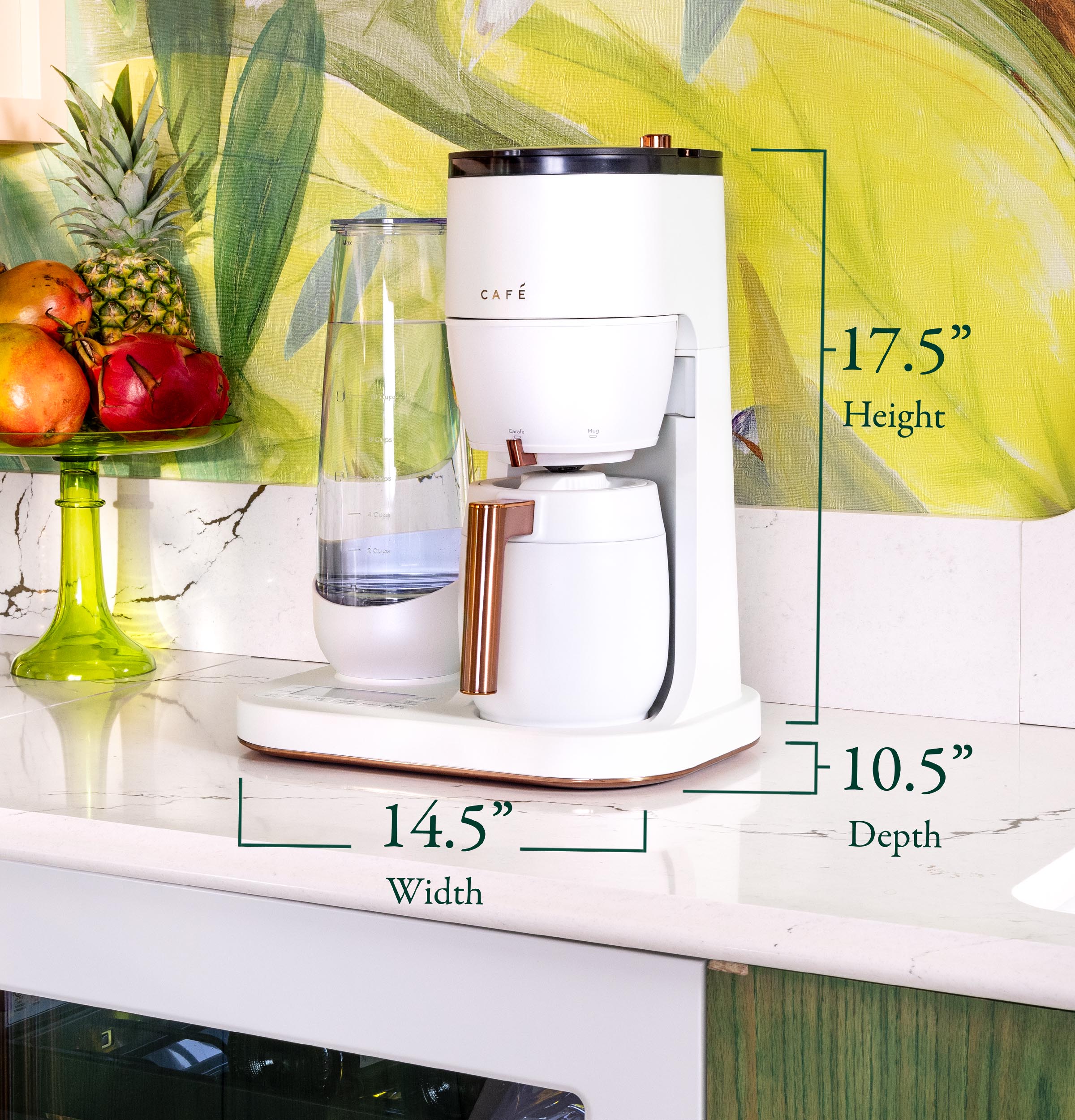 CAFÉ™ Specialty Grind and Brew Coffee Maker with Thermal Carafe C7CGAAS3TD3
