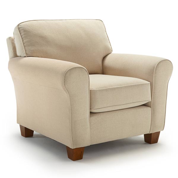 Annabel0 - Club Chair - Dark Walnut - C80DW C80DW
