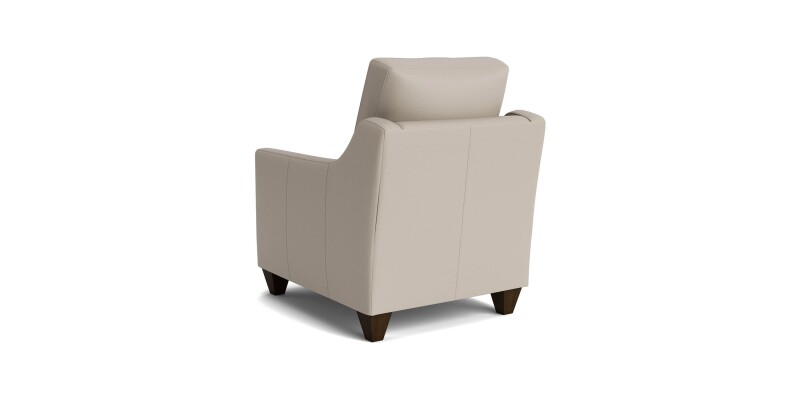 True Custom™ True Custom® Leather Slope Arm Accent Chair C90012SFL53