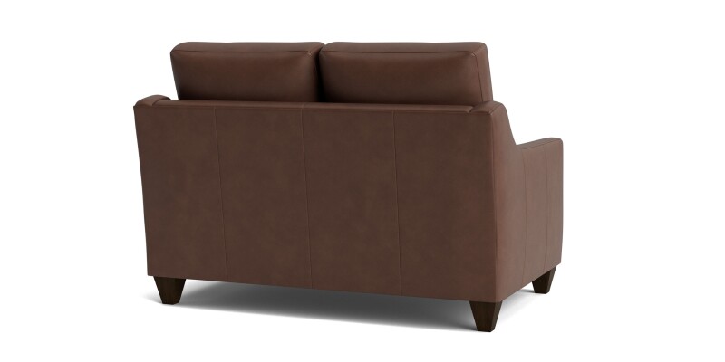 True Custom™ True Custom® Leather Slope Arm Loveseat C90022SFL52