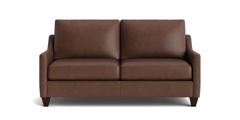 True Custom™ True Custom® Leather Slope Arm Studio Sofa C90052SFL52