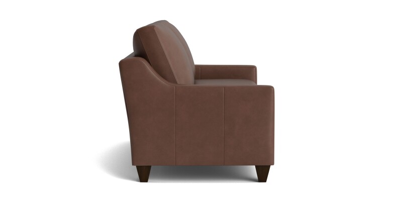 True Custom™ True Custom® Leather Slope Arm Studio Sofa C90052SFL55