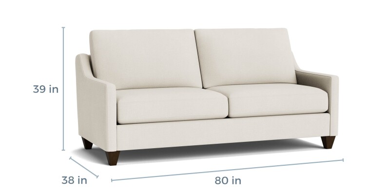 True Custom™ True Custom® Slope Arm Sofa C90062SF22