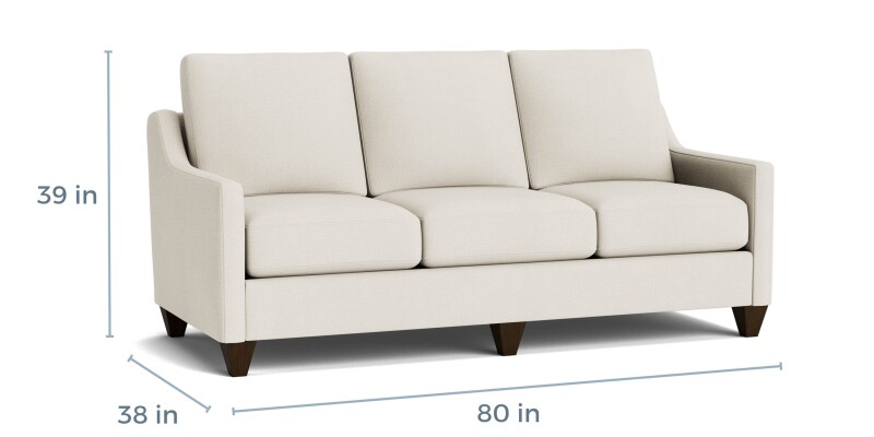 True Custom™ True Custom® Slope Arm Sofa C9007QSF30