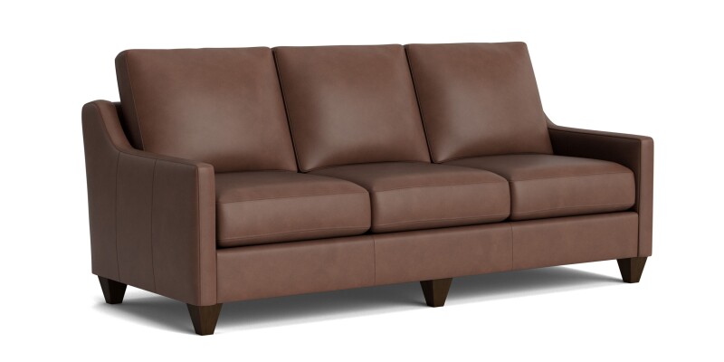 True Custom™ True Custom® Leather Slope Arm Sofa C90082SFL60