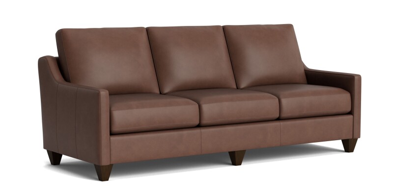 True Custom™ True Custom® Leather Slope Arm Sofa C90092SFL54