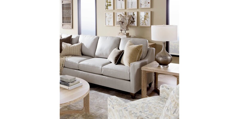 True Custom™ True Custom® Leather Slope Arm L-Shaped Sectional C900L4161SFLKIT52