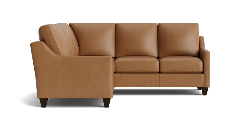 True Custom™ True Custom® Leather Slope Arm L-Shaped Sectional C900L4161SFLKIT52