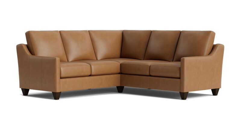 True Custom™ True Custom® Leather Slope Arm L-Shaped Sectional C900L4161SFLKIT55