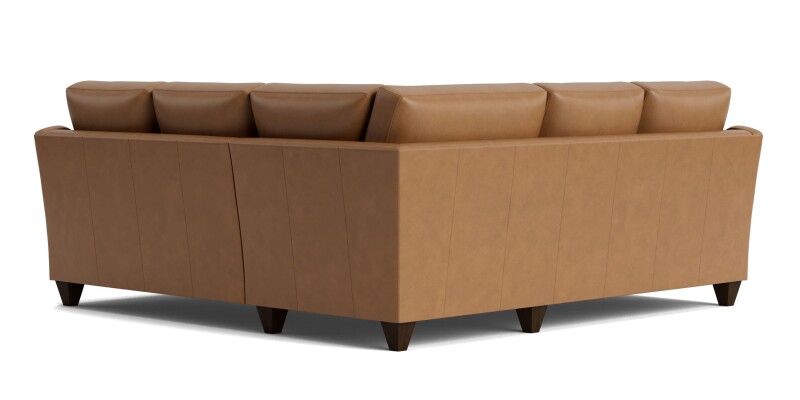 True Custom™ True Custom® Leather Slope Arm L-Shaped Sectional C900L4161SFLKIT60