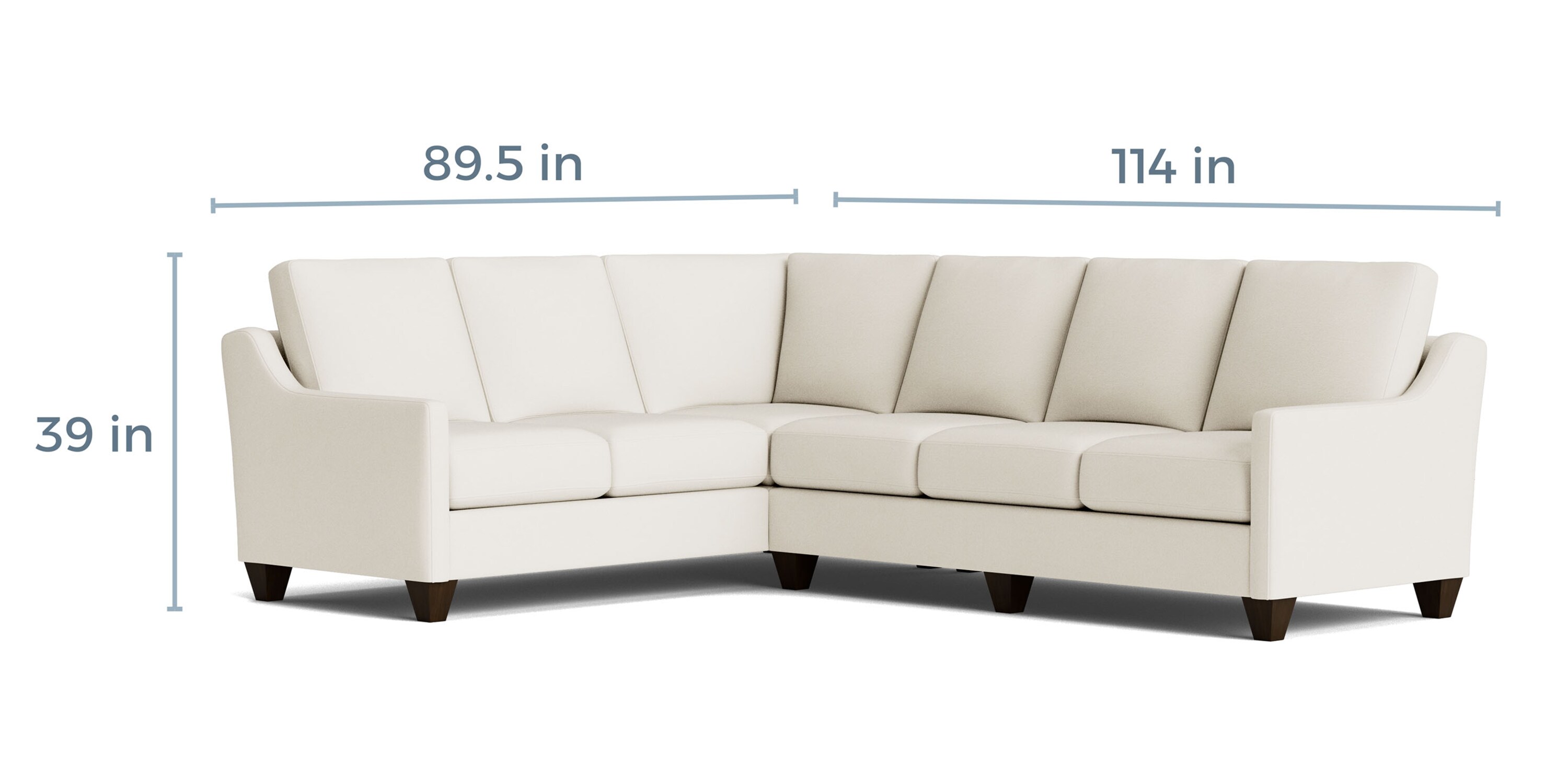 True Custom™ True Custom® Slope Arm L-Shaped Sectional C900L6661SFKIT23