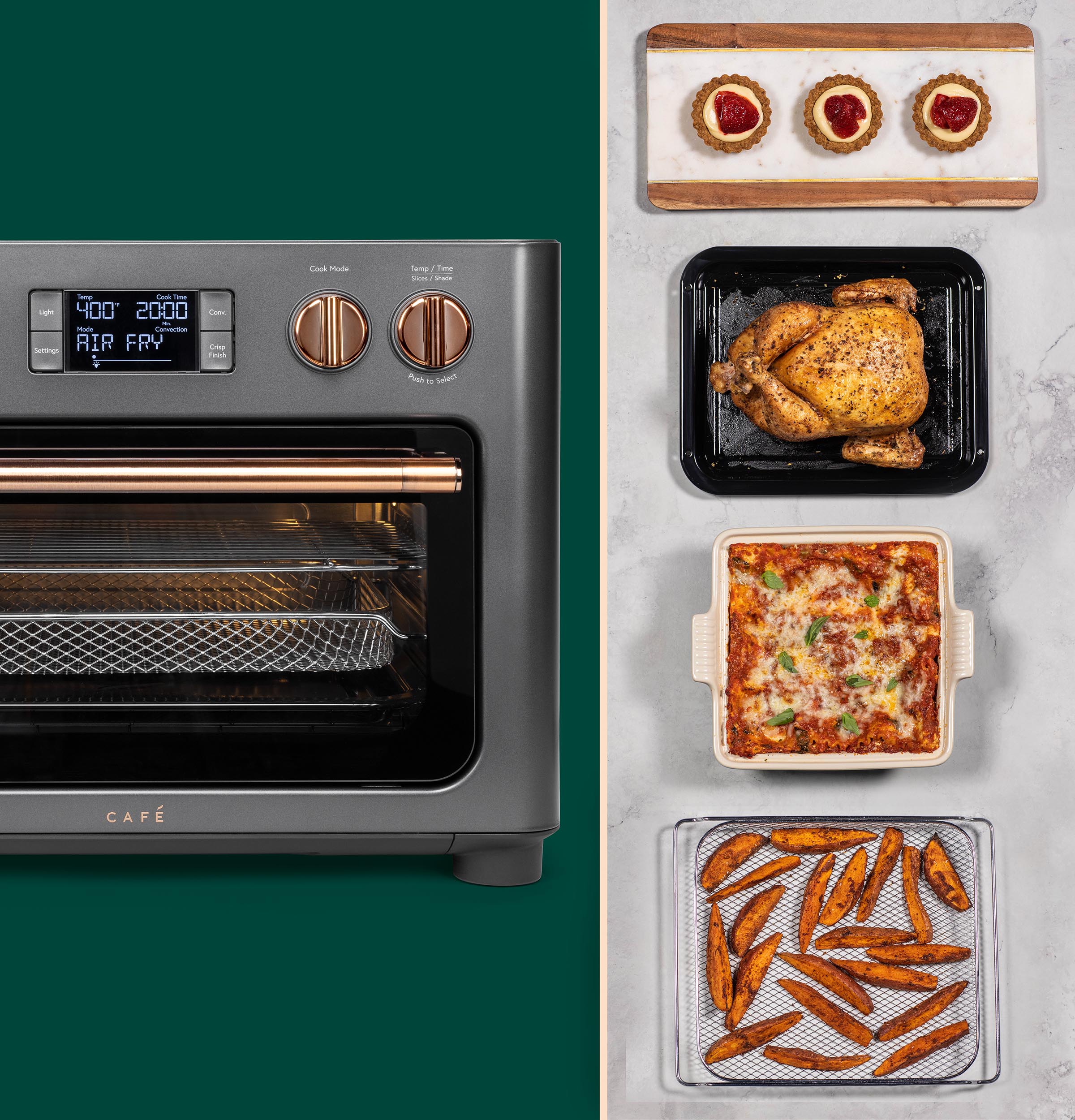 Café Couture Toaster Oven With Air Fry C9OAAAS3RD3