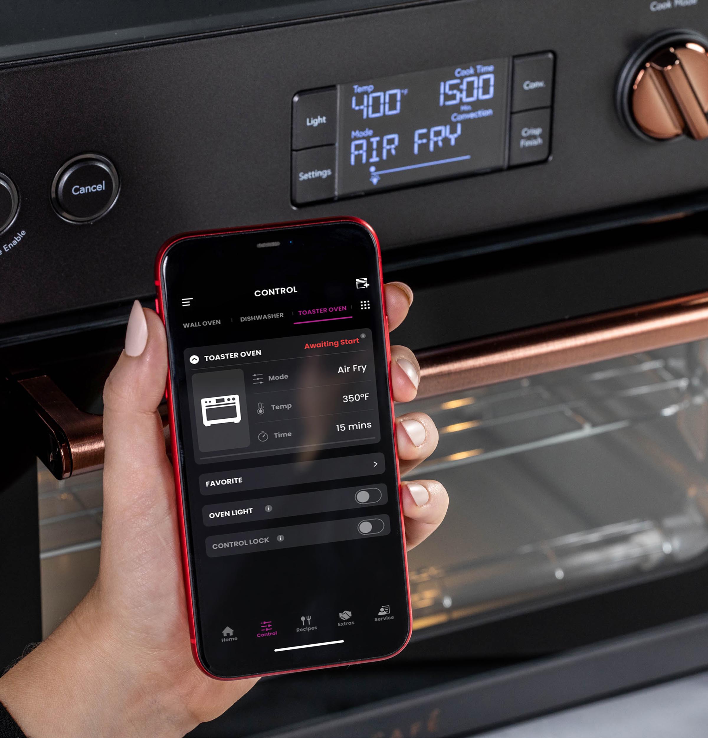 Café Couture Toaster Oven With Air Fry C9OAAAS3RD3