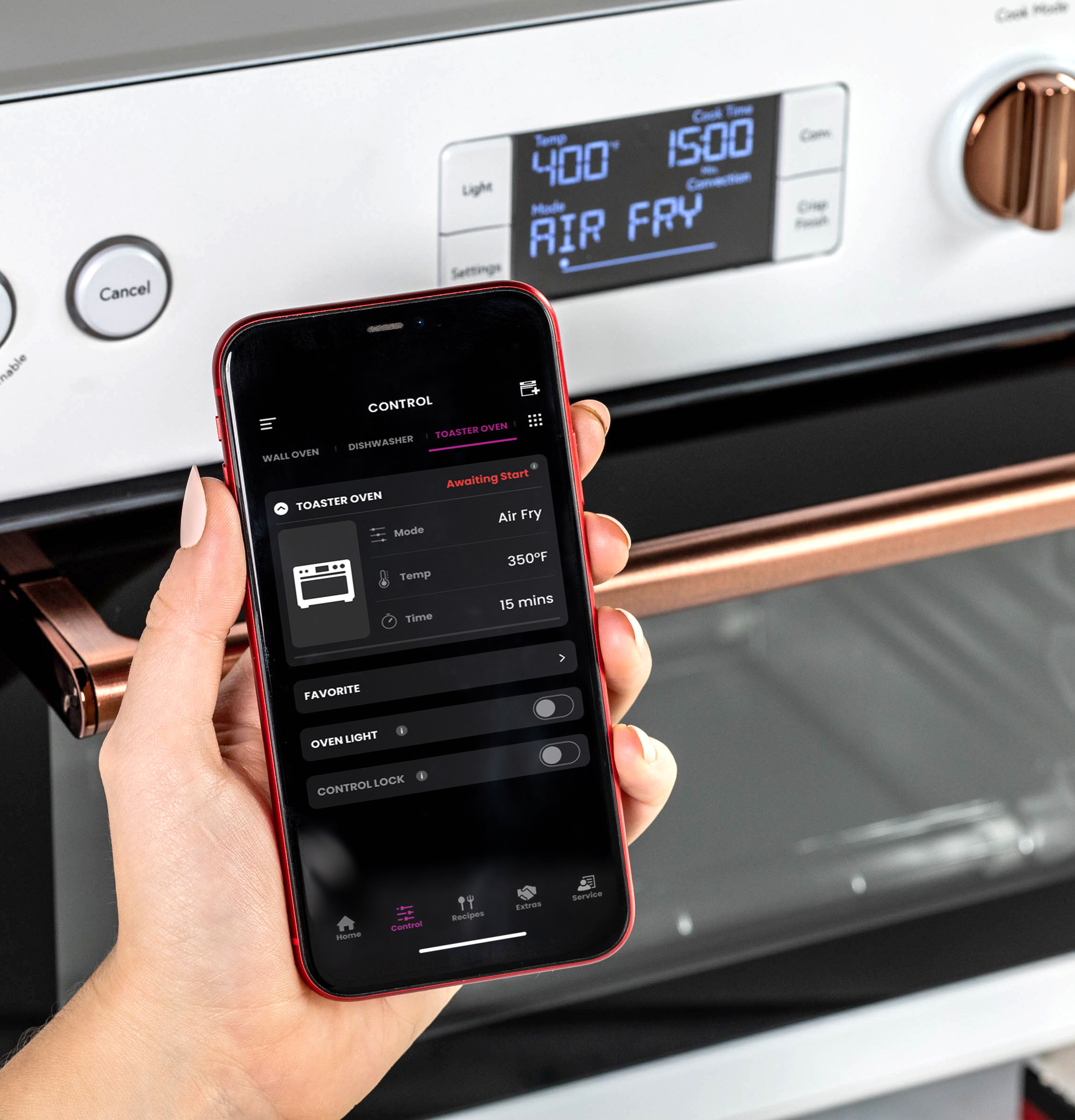 Couture™ Toaster Oven With Air Fry C9OAAAS4RW3