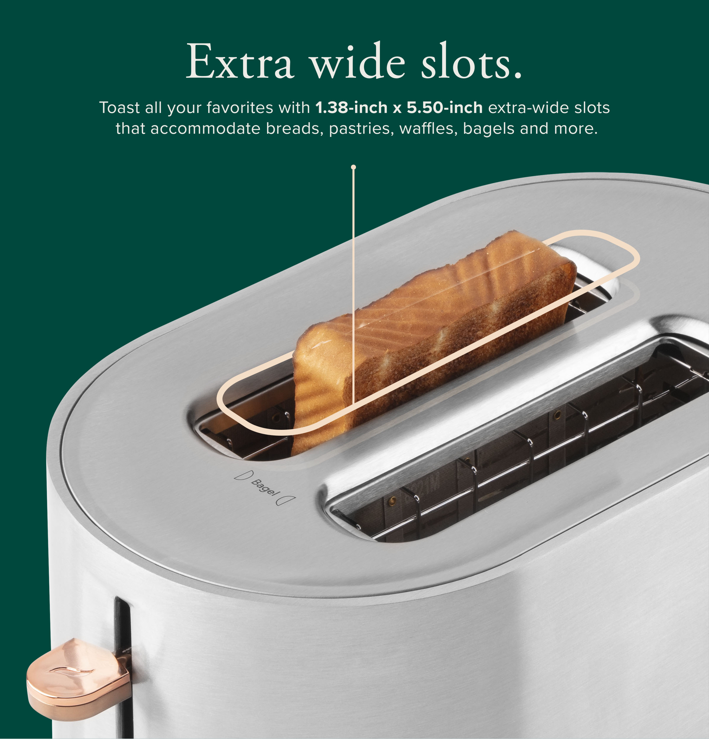 CAFÉ™ Express Finish Toaster C9TMA2S2PS3