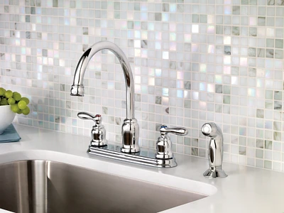 Caldwell Two-handle High Arc Kitchen Faucet CA87888