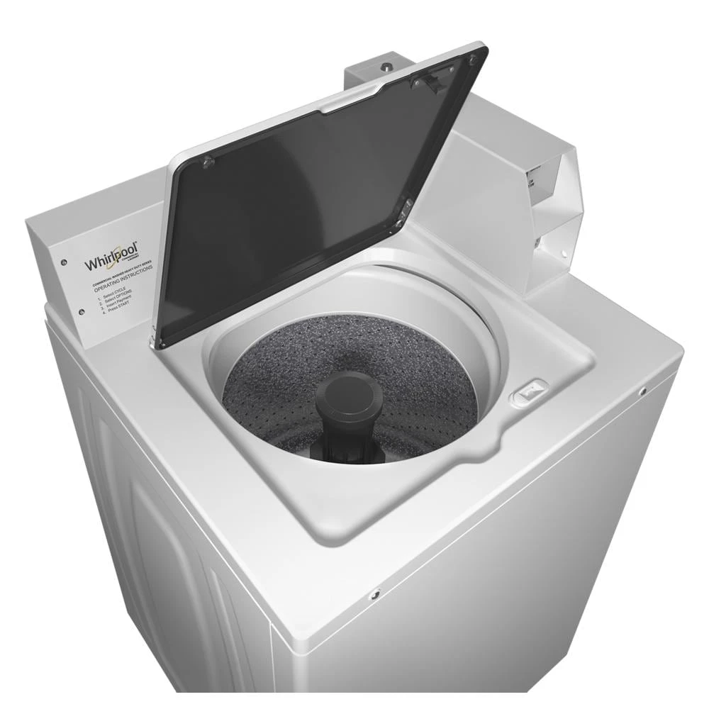 Commercial Top-Load Washer with Factory-Installed Coin Drop and Coin Box view 13