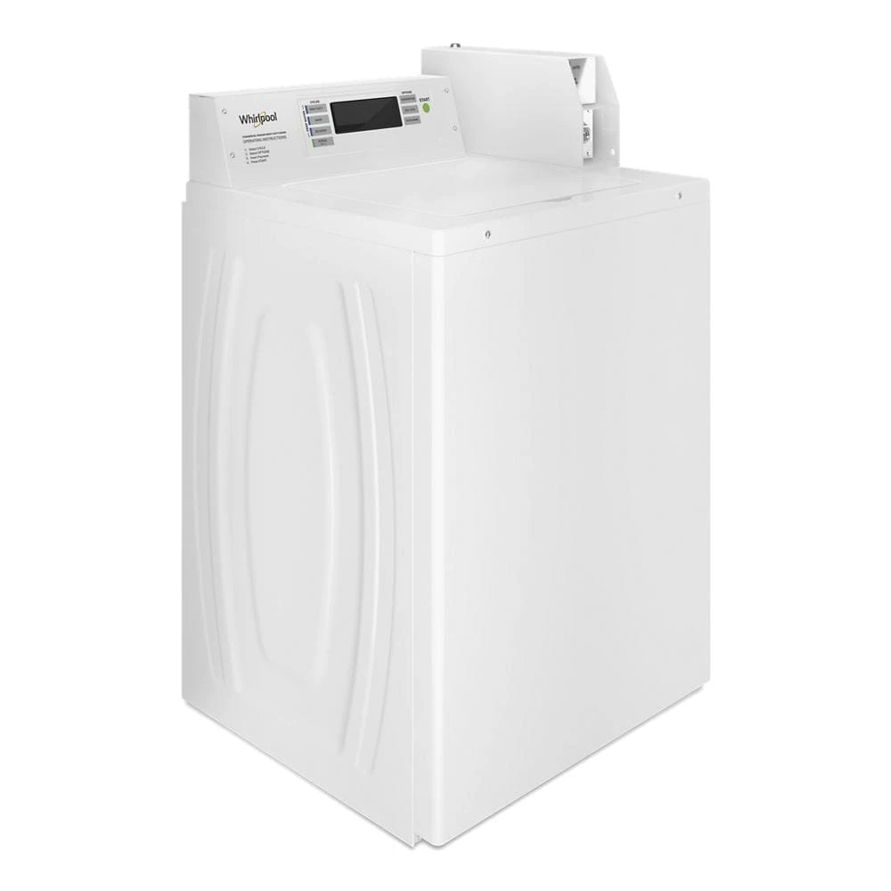 Commercial Top-Load Washer with Factory-Installed Coin Drop and Coin Box view 21