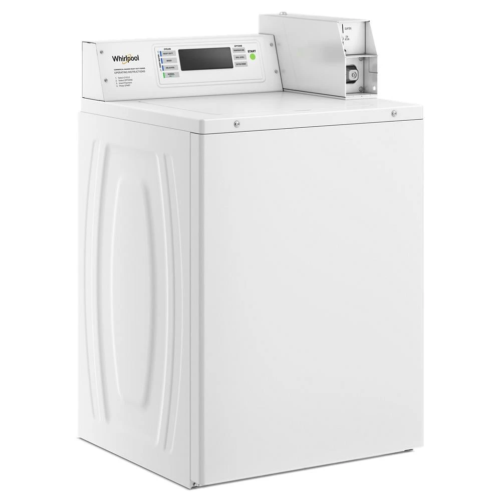 Commercial Top-Load Washer with Factory-Installed Coin Drop and Coin Box view 19