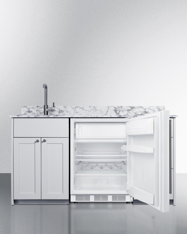 Turnkey Caldera Kitchen, ADA-Compliant CALDERAWH33ISINKL