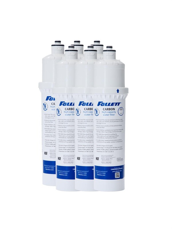 Replacement Primary Cartridge For Follett High Capacity Water Filter System (carbonhicapsystem Or 00978957) CARBONHICAPFILTER6