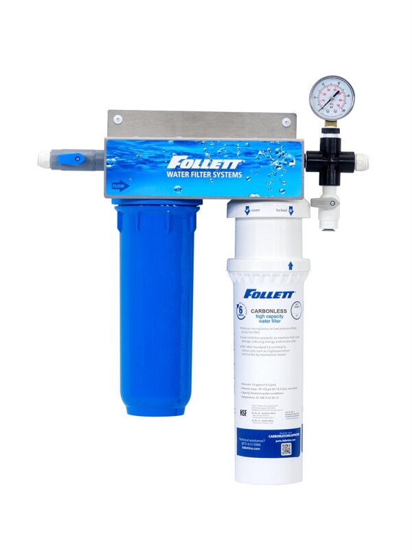 Carbonless High Capacity Water Filter System (one Per Ice Machine) For Use With Horizon Elite And Maestro Plus Series Ice Machines CARBONLESSHICAPSYS