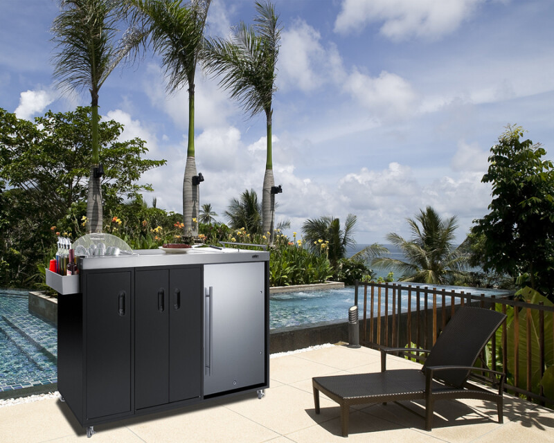 Portable Outdoor Kitchenette CARTOS54LS