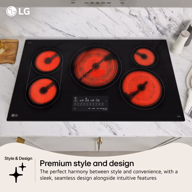 30” Electric Cooktop With Ultraheat™ 2.5kw Element CBEW3013BE