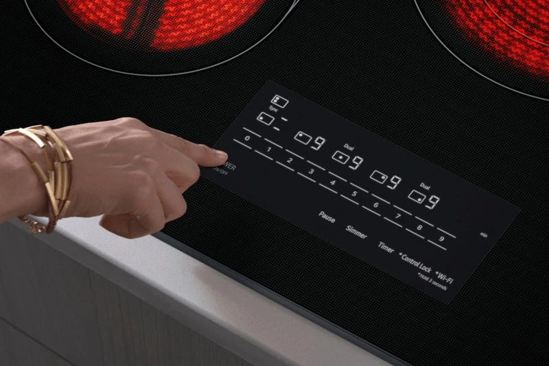 Sleek Backlit Controls