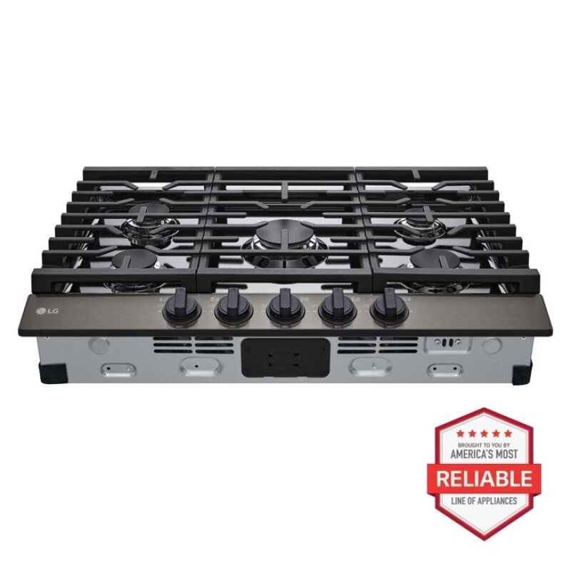 30” Gas Cooktop with UltraHeat™ 20K BTU Burner view 6