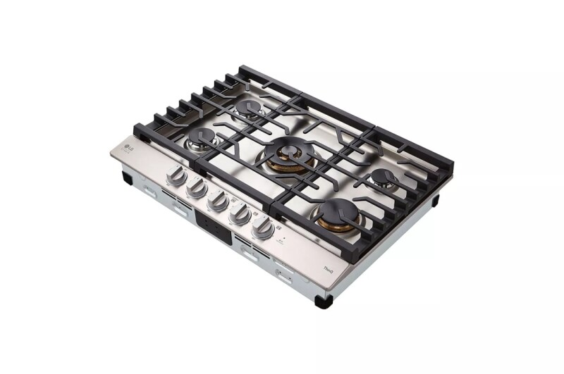 LG STUDIO 30” UltraHeat™ Gas Cooktop with EasyClean® view 6