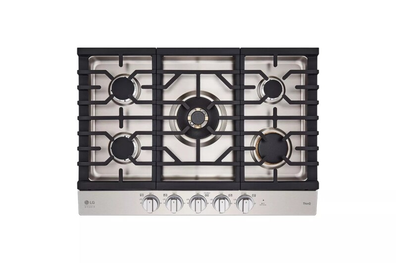 LG STUDIO 30” UltraHeat™ Gas Cooktop with EasyClean® view 7