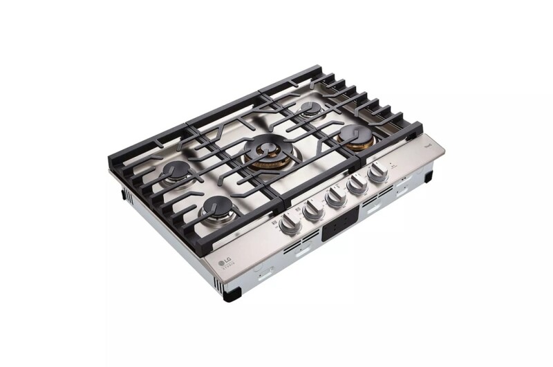 LG STUDIO 30” UltraHeat™ Gas Cooktop with EasyClean® view 10
