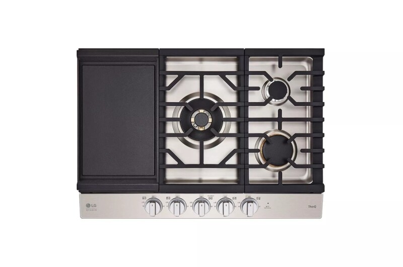 LG STUDIO 30” UltraHeat™ Gas Cooktop with EasyClean® view 12