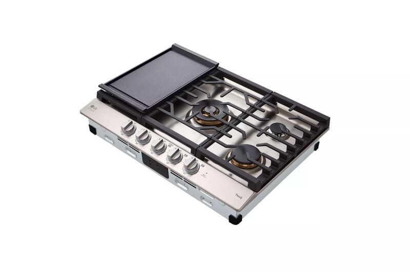 LG STUDIO 30” UltraHeat™ Gas Cooktop with EasyClean® view 15