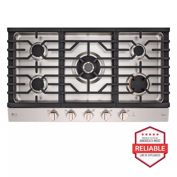 36 Inch Ultraheat™ Gas Cooktop With Easyclean® CBGS3628N
