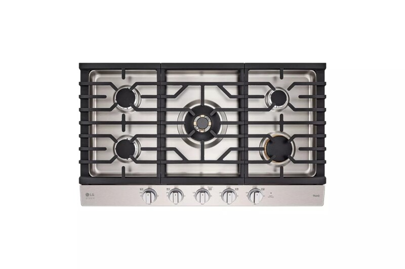 LG STUDIO 36” UltraHeat™ Gas Cooktop with EasyClean® view 11