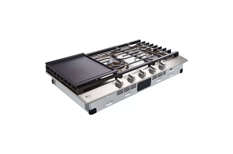 LG STUDIO 36” UltraHeat™ Gas Cooktop with EasyClean® view 17