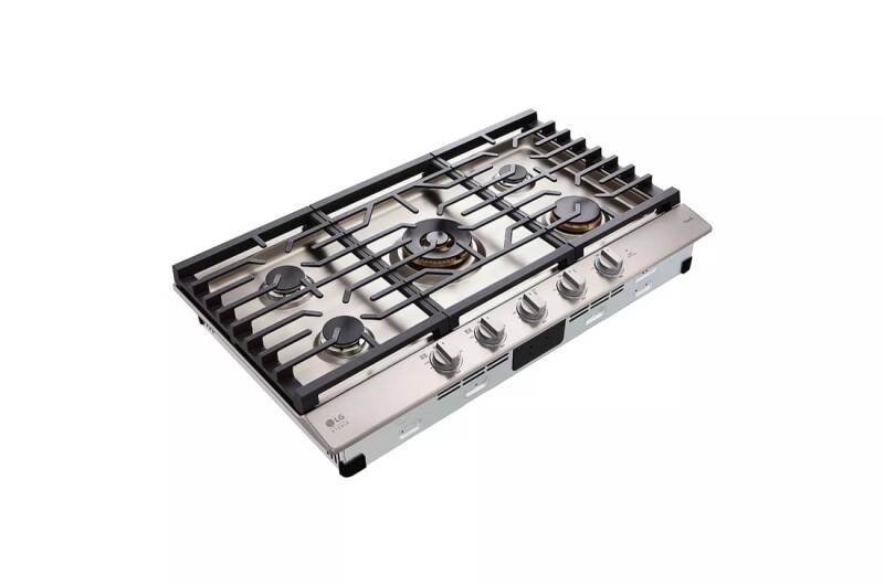 LG STUDIO 36” UltraHeat™ Gas Cooktop with EasyClean® view 18