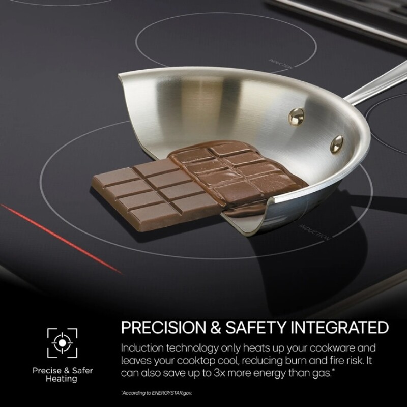 30” Smart Induction Cooktop with UltraHeat™ 5.0kW Element view 2