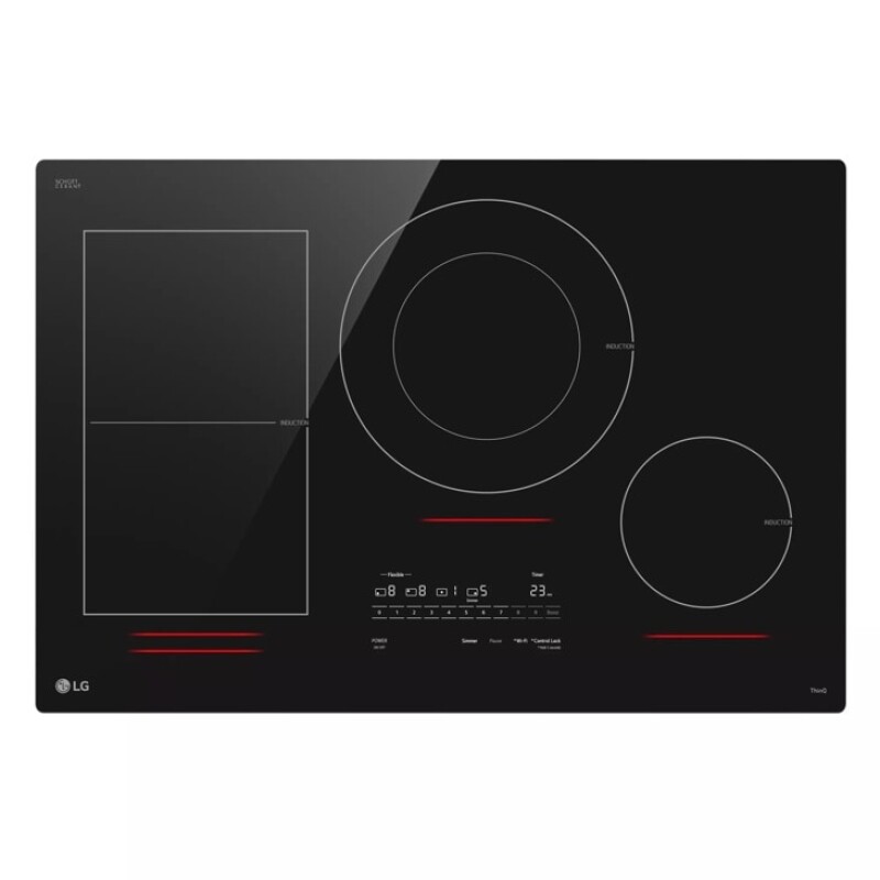 30” Smart Induction Cooktop with UltraHeat™ 5.0kW Element view 5