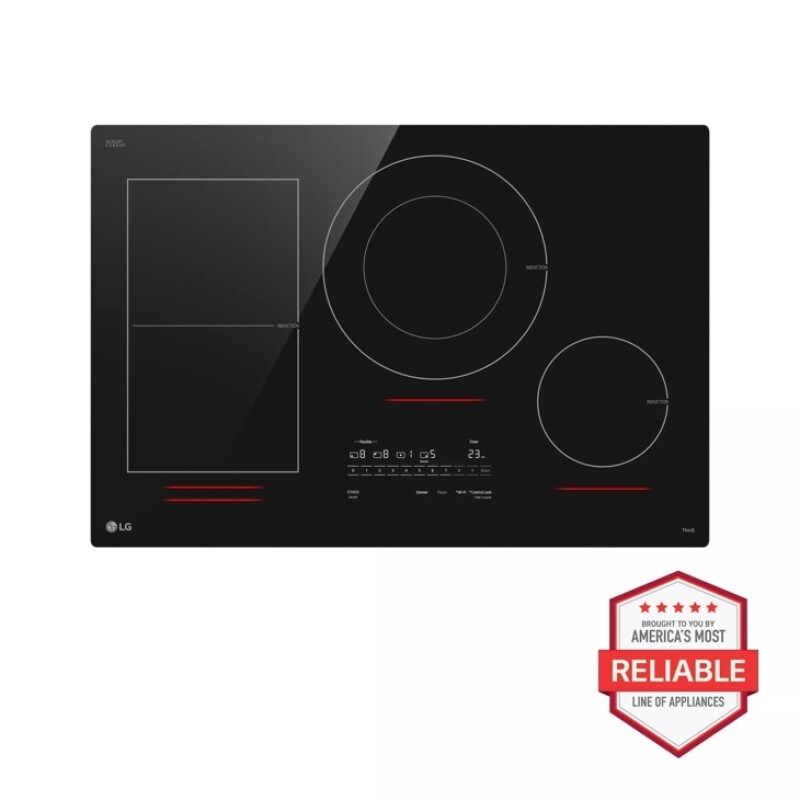 30” Smart Induction Cooktop with UltraHeat™ 5.0kW Element view 6