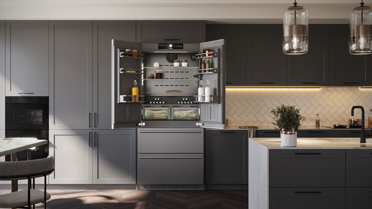 Fridge-freezer with BioFresh and NoFrost CBS2092G