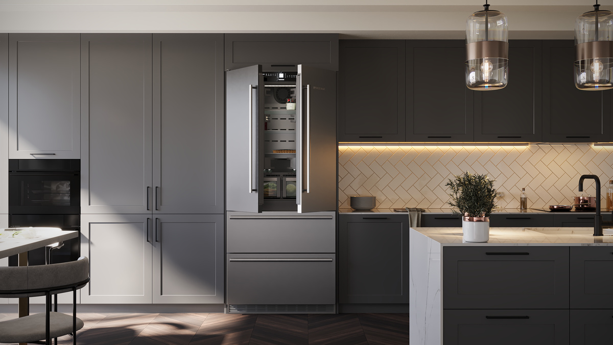 Fridge-freezer with BioFresh and NoFrost CBS2092G